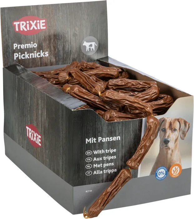 Hlavný obrázok produktu Premio PICKNICKS klobásky - s dršťkami 8 g, - TRIXIE