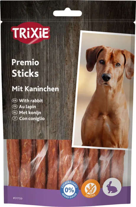 Hlavný obrázok produktu Premio RABBIT STICKS - tyčinky s králíkem 100 g