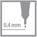 Ďalší obrázok produktu Prémiový jemný liner STABILO dr!ver - fine - červená