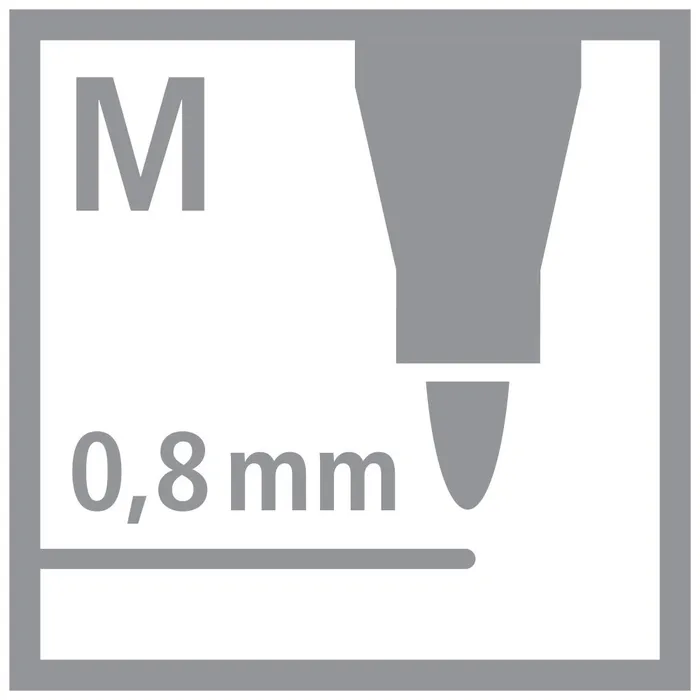 Hlavný obrázok produktu Prémiový liner na psaní STABILO dr!ver - medium - červená