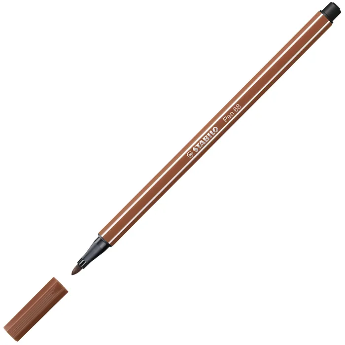 Hlavný obrázok produktu Prémiový vláknový fix - STABILO Pen 68 - 1 ks - červená hlinka