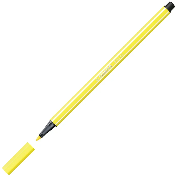 Hlavný obrázok produktu Prémiový vláknový fix - STABILO Pen 68 - 1 ks - citronová žlutá