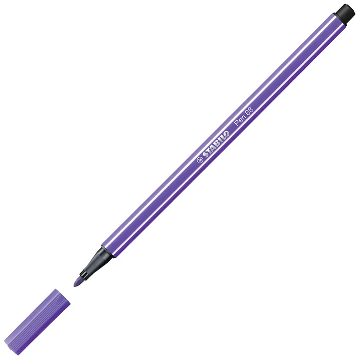 Hlavný obrázok produktu Prémiový vláknový fix - STABILO Pen 68 - 1 ks - fialová