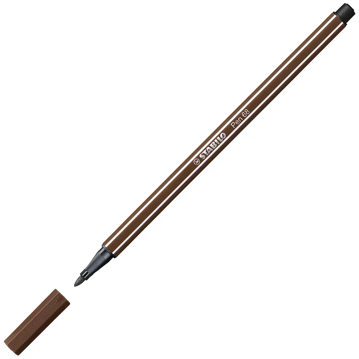 Hlavný obrázok produktu Prémiový vláknový fix - STABILO Pen 68 - 1 ks - hnědá
