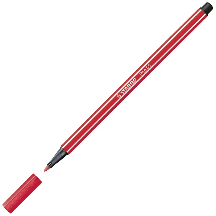Hlavný obrázok produktu Prémiový vláknový fix - STABILO Pen 68 - 1 ks - karmínová