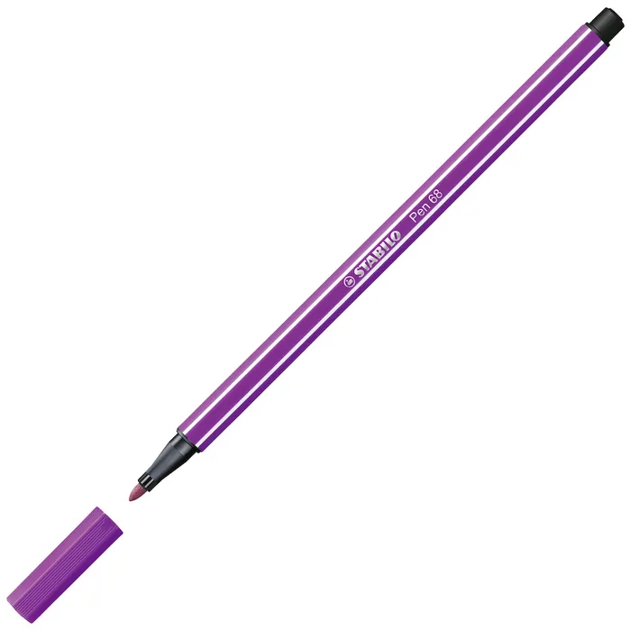 Hlavný obrázok produktu Prémiový vláknový fix - STABILO Pen 68 - 1 ks - lila
