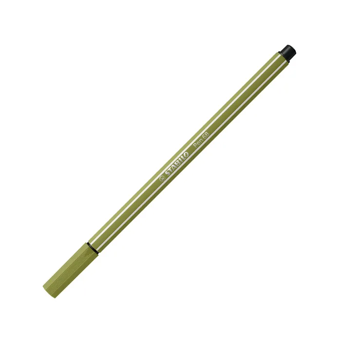Hlavný obrázok produktu Prémiový vláknový fix - STABILO Pen 68 - 1 ks - matná zelená