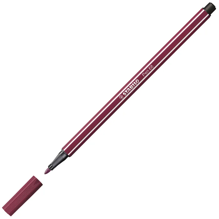 Hlavný obrázok produktu Prémiový vláknový fix - STABILO Pen 68 - 1 ks - purpurová