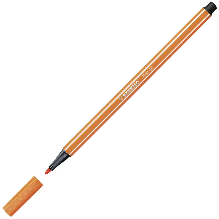Hlavný obrázok produktu Prémiový vláknový fix - STABILO Pen 68 - 1 ks - rumělková