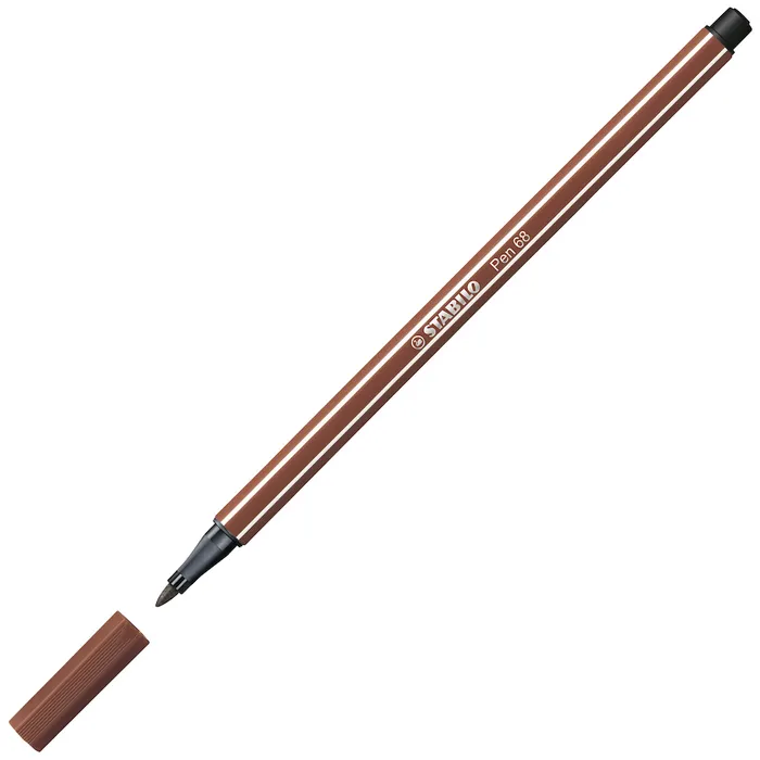 Hlavný obrázok produktu Prémiový vláknový fix - STABILO Pen 68 - 1 ks - siena