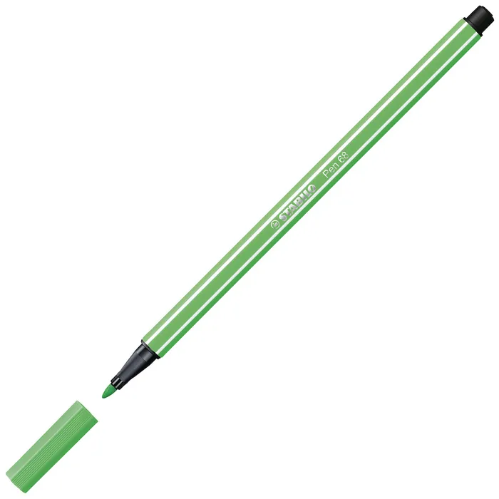 Hlavný obrázok produktu Prémiový vláknový fix - STABILO Pen 68 - 1 ks - světlý smaragd