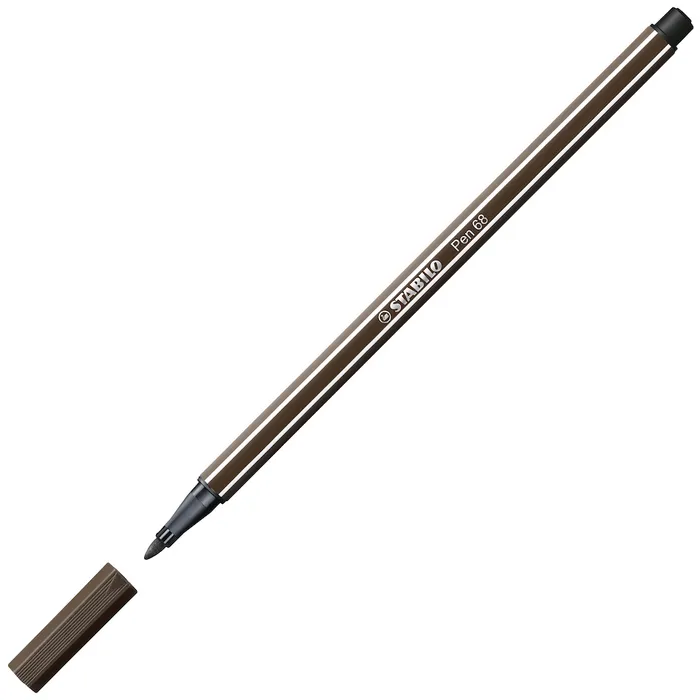 Hlavný obrázok produktu Prémiový vláknový fix - STABILO Pen 68 - 1 ks - umbra
