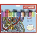 Ďalší obrázok produktu Prémiová vláknová fixka - STABILO Pen 68 - 30 ks sada