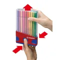 Prémiová vláknová fixka - STABILO Pen 68 - ColorParade - 20 ks deskset modrá/červená