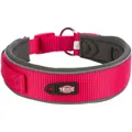 Ďalší obrázok produktu PREMIUM obojok extra široký, fuchsia/grafit XS-S: 27-35 cm/25 mm