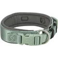 PREMIUM obojek EXTRA široký, šalvěj/grafit M-L: 40-48 cm/40 mm