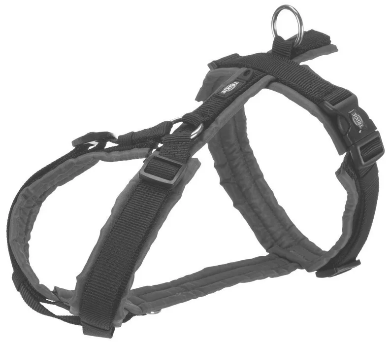 Hlavný obrázok produktu PREMIUM trekingový postroj - černá/grafitS:hruď:36-44cm/15mm