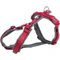 Ďalší obrázok produktu PREMIUM trekingový postroj, červená/grafit XL: hruď: 80-97cm/25mm