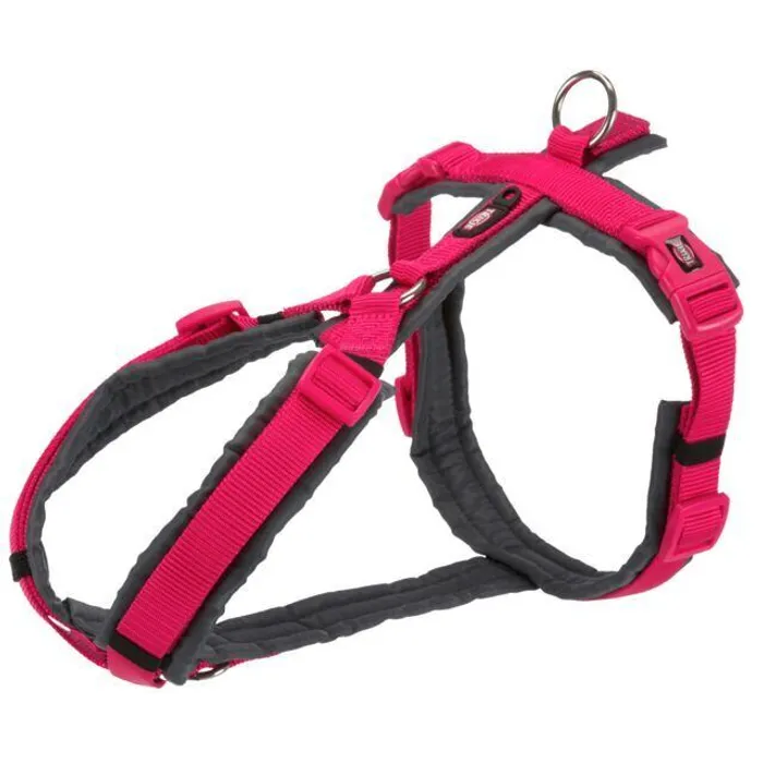 Hlavný obrázok produktu PREMIUM trekingový postroj, fuchsia/grafit XL:hruď:80-97cm/25mm