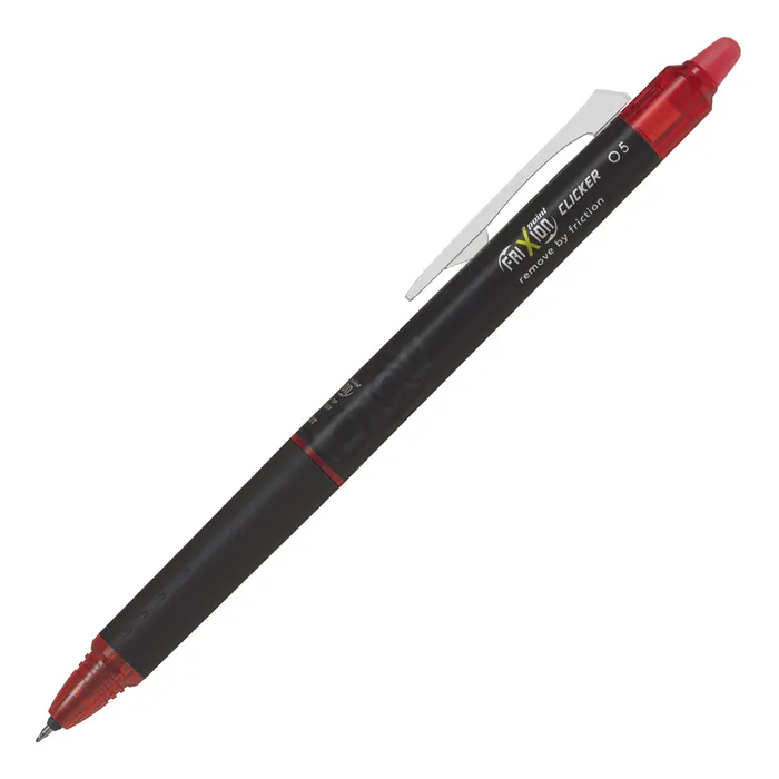Hlavný obrázok produktu Přepisovatelný roller FriXion Point Clicker 0.5 - tenký hrot (F) - červená