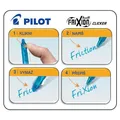Prepisovateľný roller Pilot FriXion Ball Clicker 0.7 - modrá