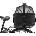 Ďalší obrázok produktu Prepravka na zadný nosič bicykla pre psa, kryt sieťovina 29 x 42 x 48 cm (max. 6kg)