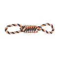 Ďalší obrázok produktu Preťahovadlo HipHop bavlnená osmice, šedá, tm.šedá, oranžová 30cm, 130g