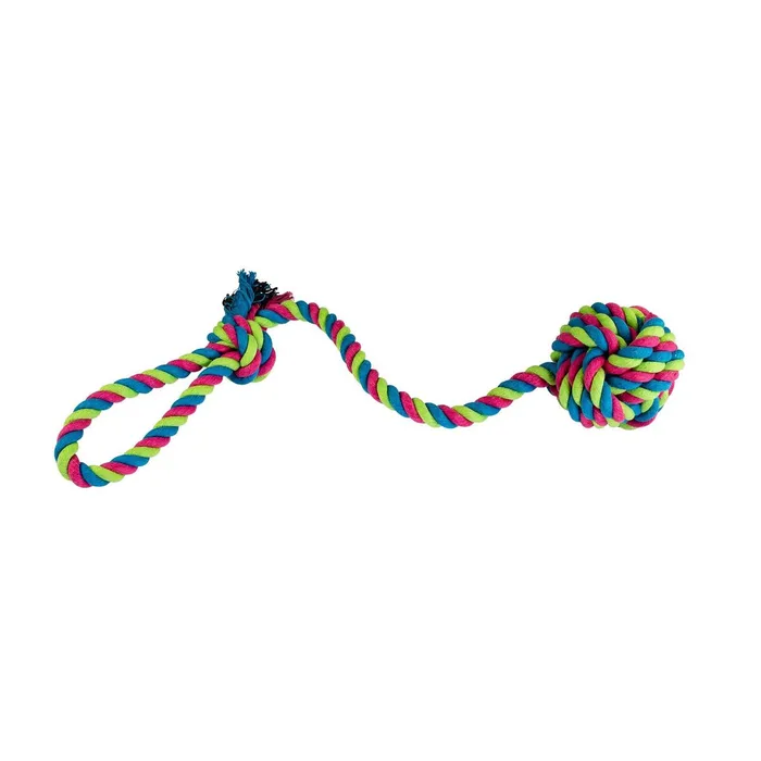 Hlavný obrázok produktu Přetahovadlo HipHop bavlněný míč, červeno,modro,zelená 58cm, 300g