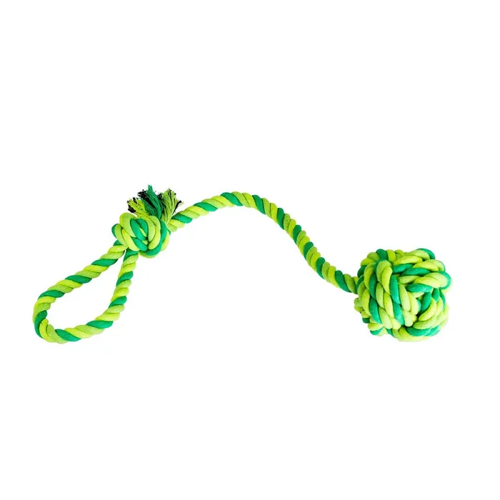 Hlavný obrázok produktu Přetahovadlo HipHop bavlněný míč, sv.zelená, tm.zelená, khaki 58cm, 300g