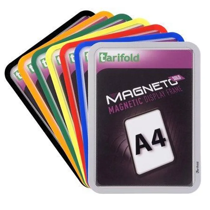 Hlavný obrázok produktu Prezentační kapsa "Magneto Solo", černá, magnetická, A4, TARIFOLD