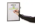 Ďalší obrázok produktu Prezentačný rám DURAFRAME® NOTE, strieborná, A4, samolepiaci, na poznámky, DURABLE