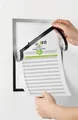 Ďalší obrázok produktu Prezentačný rám DURAFRAME® NOTE, strieborná, A4, samolepiaci, na poznámky, DURABLE