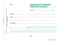 Ďalší obrázok produktu Příjmový doklad A6, jednoduchý, 100 listů 1067