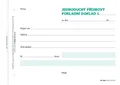 Výdajový doklad A6, jednoduchý, samopropisovací, 100 listov 1302