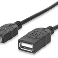 Ďalší obrázok produktu Predlžovací kábel, USB 2.0, 1,8 m, MANHATTAN