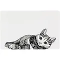 Ďalší obrázok produktu Prestieranie Place Mat mačka 44 x 28 cm bielo/čierne