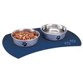 Ďalší obrázok produktu Prestieranie pod misky silikónové 48 x 27 cm, modré