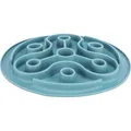 Ďalší obrázok produktu Protihltací tanier Slow feeding TRIANGL, na pomalé kŕmenie, TPE, o 28 cm, modrá
