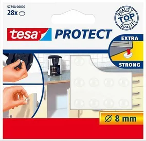 Protišmykové ochranné podložky Protect 57898, transparentné, 8 mm, TESA
