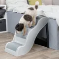 Ďalší obrázok produktu Protiskluzové schody, 38.5 × 60 × 79 cm, nosnost do 90 kg,  světle šedá