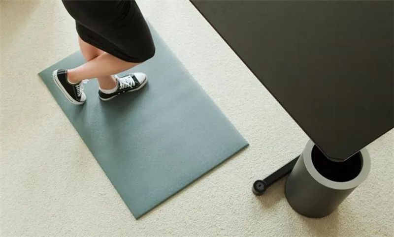 Hlavný obrázok produktu Protiúnavová rohož "Ergosoft", šedá, ergonomická, 60x90 cm, RS OFFICE