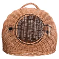Ďalší obrázok produktu Prútená búda s kovovými dvierkami 50cm