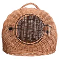 Ďalší obrázok produktu Prútená búda s kovovými dvierkami 50cm