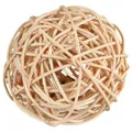 Ďalší obrázok produktu Prútená loptička s rolničkou 4cm TRIXIE