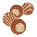Ďalší obrázok produktu Šnúrkové loptičky - hnedo-béžové 4,5 cm