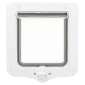 Ďalší obrázok produktu Priechodné dvierka pre mačku, 2-cestné, 20x22cm, biela