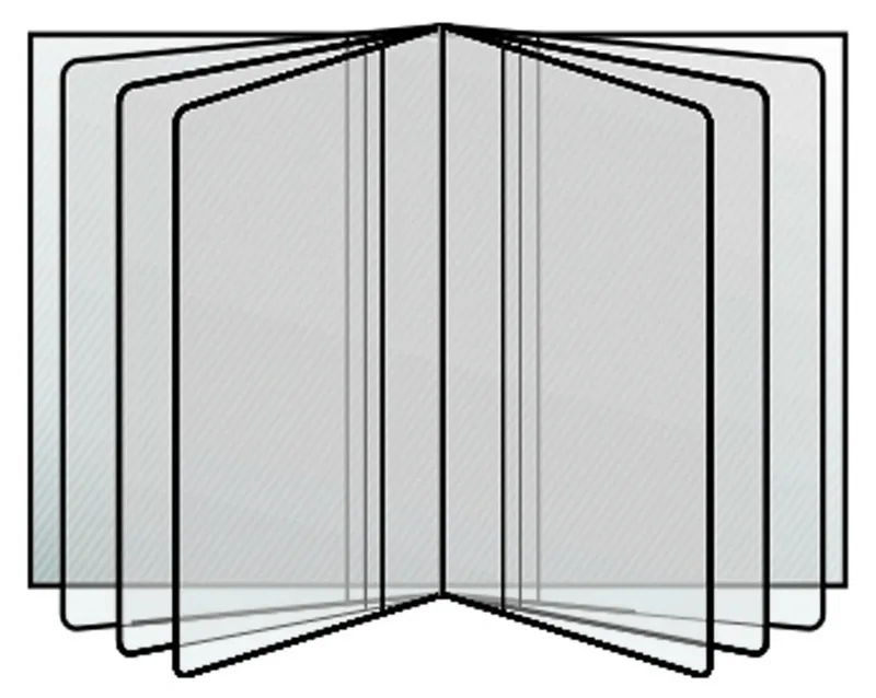 Hlavný obrázok produktu Průhledný obal 80x115mm vložka do řidičáku 300/140mic. [10 ks]