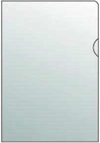 Priehľadný obal A4 L PVC číry, 180mic. [100 ks]