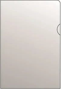 Priehľadný obal A5 - "L" PVC číry, 120mic. [100 ks]