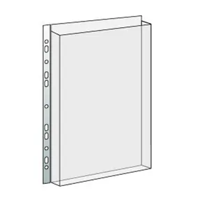 Priehľadný obal na katalógy PP eurozáves 180mic.240x310x20mm [10 ks]